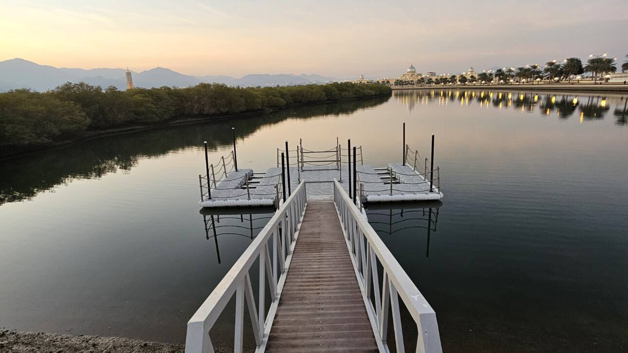 Custom Floating Platform for Kayak Business in Sharjah