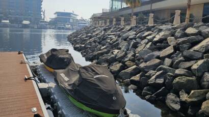Floating dock for Jet Ski in Dubai UAE